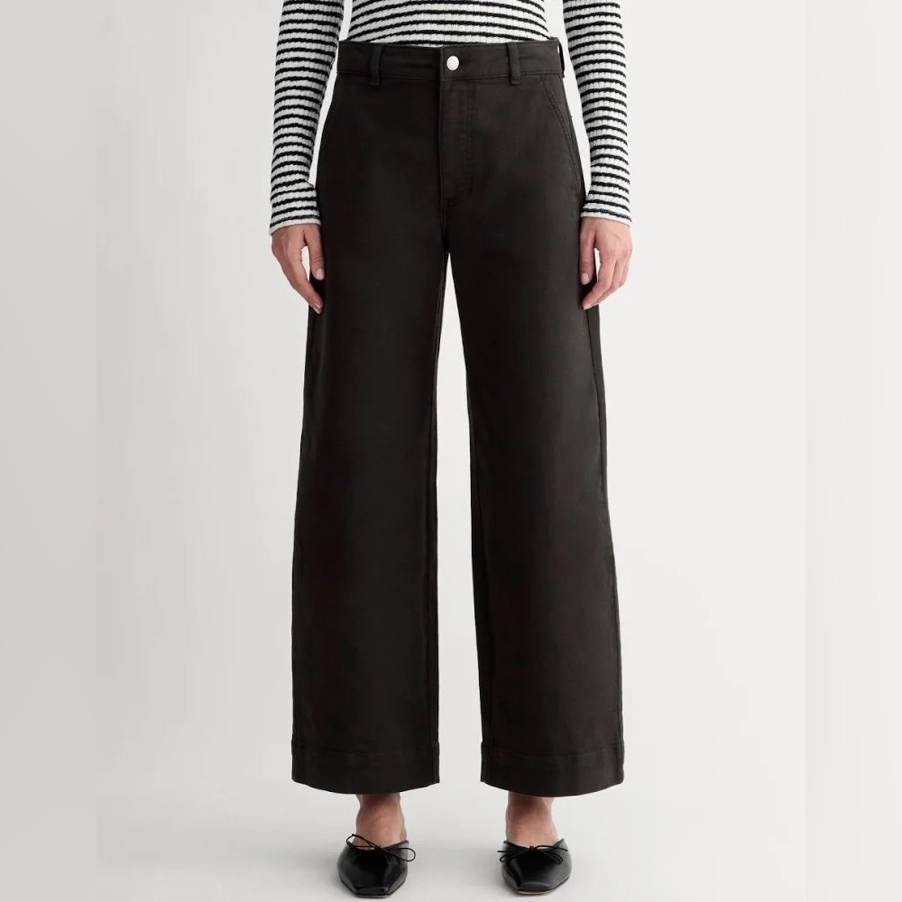Everlane Black Wide Leg Sz2